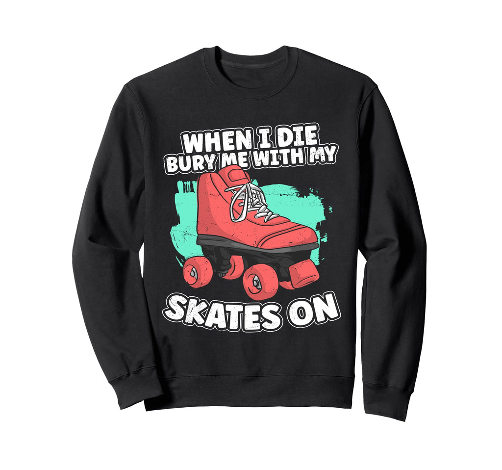 Roller Skating Skate 1970S Sweatshirt - Minimalist Print for Adults - T-Shirt, Sweatshirt, Hoodie