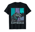 Capybara Womens Capy Capybaras Peace T-Shirt - Minimalist Print Unisex - T-Shirt, Sweatshirt, Hoodie