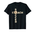 Soccer Coach Gift Distressed Aged T-Shirt - Trendy Graphic Men Women - T-Shirt, Sweatshirt, Hoodie