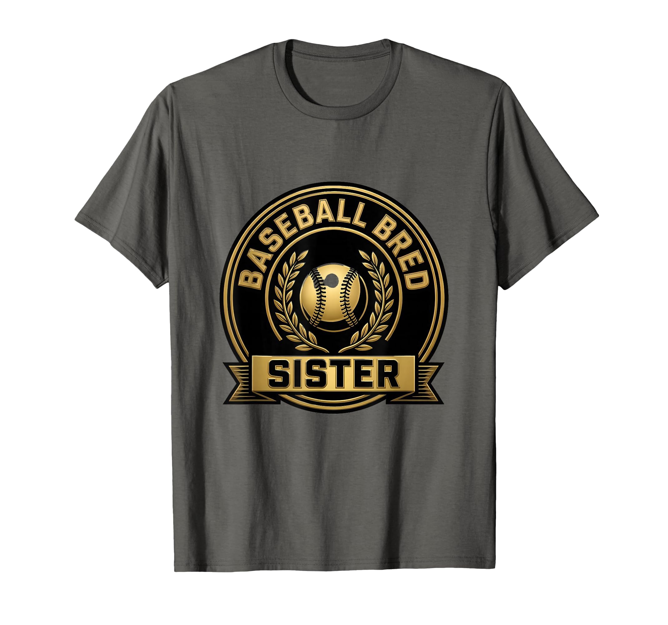 Baseball Bred Sister Proud Baseball T-Shirt - Graphic Print for Adults - T-Shirt, Sweatshirt, Hoodie