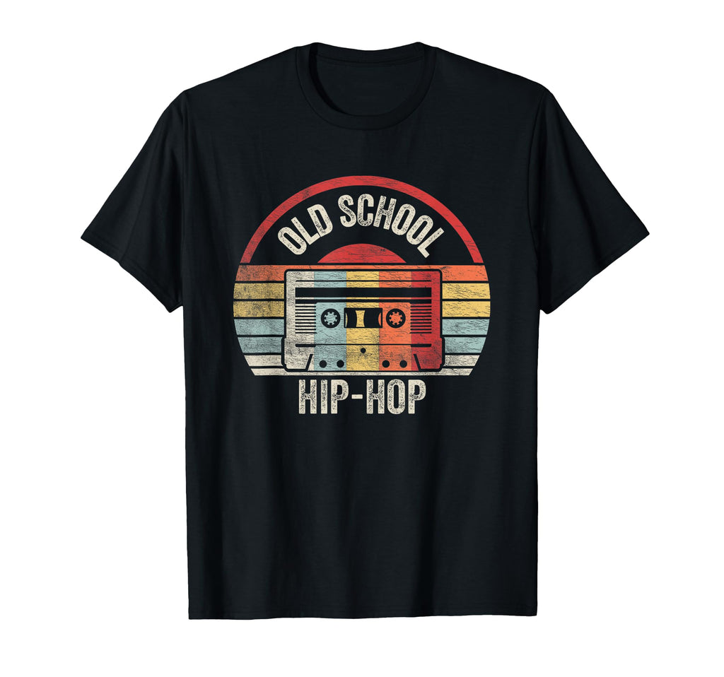 Old School Hip Hop 80S 90S Cassette T-Shirt - Novelty Apparel for Adults - T-Shirt, Sweatshirt, Hoodie