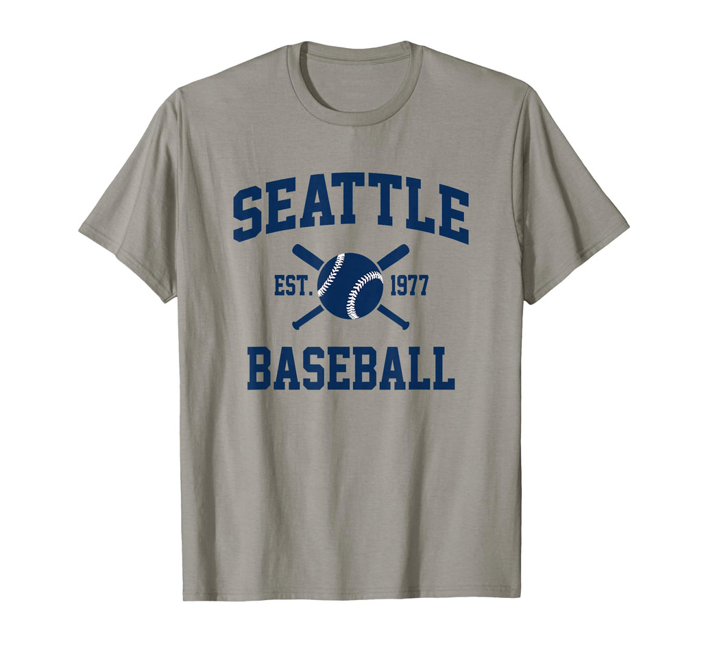 Seattle Baseball Athletic Sports T-Shirt - Casual Everyday Wear Men Women - T-Shirt, Sweatshirt, Hoodie