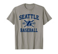 Seattle Baseball Athletic Sports T-Shirt - Casual Everyday Wear Men Women - T-Shirt, Sweatshirt, Hoodie