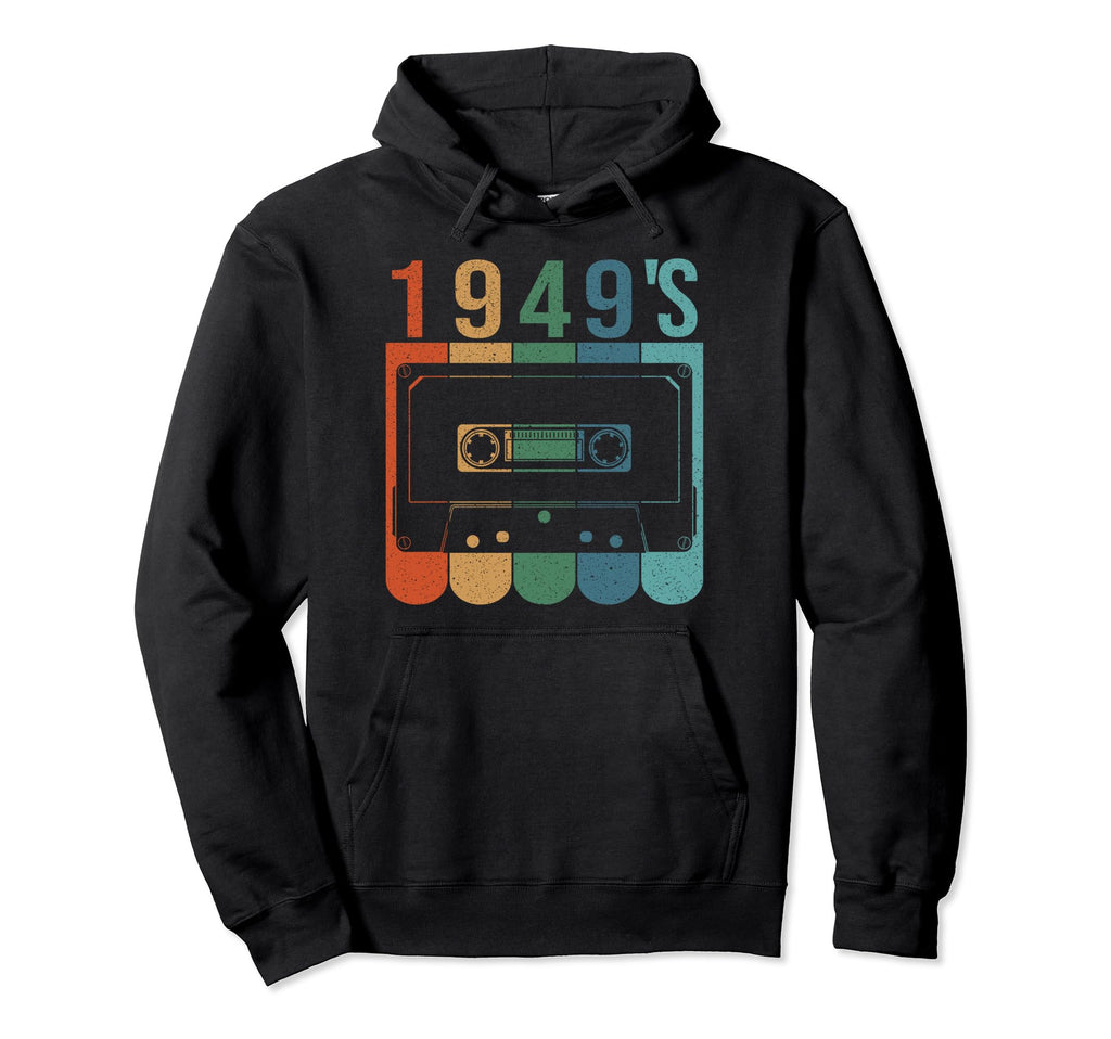 1949S Cassette Tape Birthday Hoodie - Aesthetic Graphic for Adults - T-Shirt, Sweatshirt, Hoodie