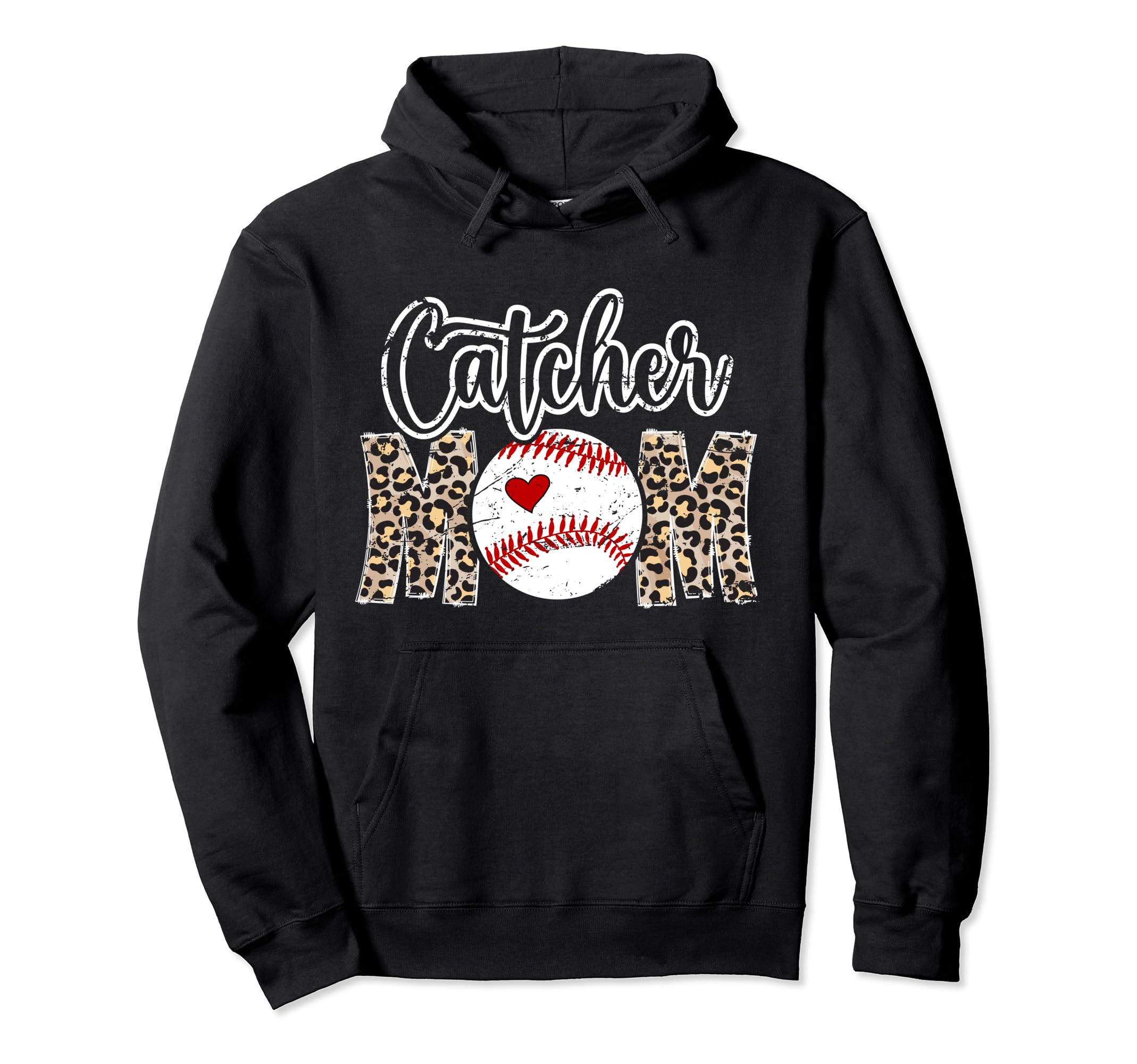 Baseball Catcher Mom Baseball Catcher Mother Hoodie - Graphic Print Unisex - T-Shirt, Sweatshirt, Hoodie