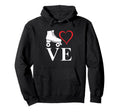 I Love Roller Skating 70S 80S Roller Hoodie - Streetwear Style for Adults - T-Shirt, Sweatshirt, Hoodie