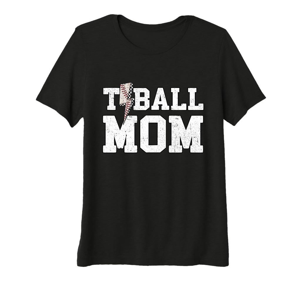 Womens T Ball Mama Baseball Tball Mom T-Shirt - Minimalist Print Men Women - T-Shirt, Sweatshirt, Hoodie