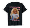Hit Dang Ball Funny Baseball Mom Doll Face T-Shirt - Unique Graphic Unisex - T-Shirt, Sweatshirt, Hoodie