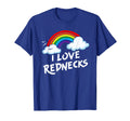 I Love Rednecks Funny Southern Rural T-Shirt - Graphic Print Men Women - T-Shirt, Sweatshirt, Hoodie