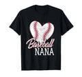 Funny Baseball Heart Grandma Mom T-Shirt - Unique Graphic for Adults - T-Shirt, Sweatshirt, Hoodie