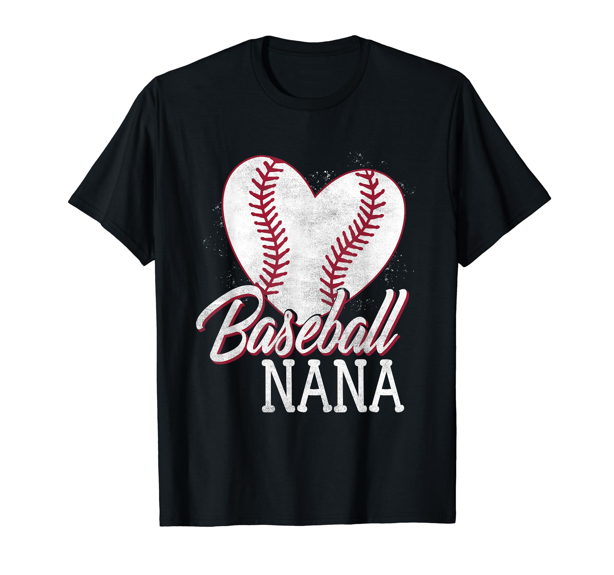 Funny Baseball Heart Grandma Mom T-Shirt - Unique Graphic for Adults - T-Shirt, Sweatshirt, Hoodie