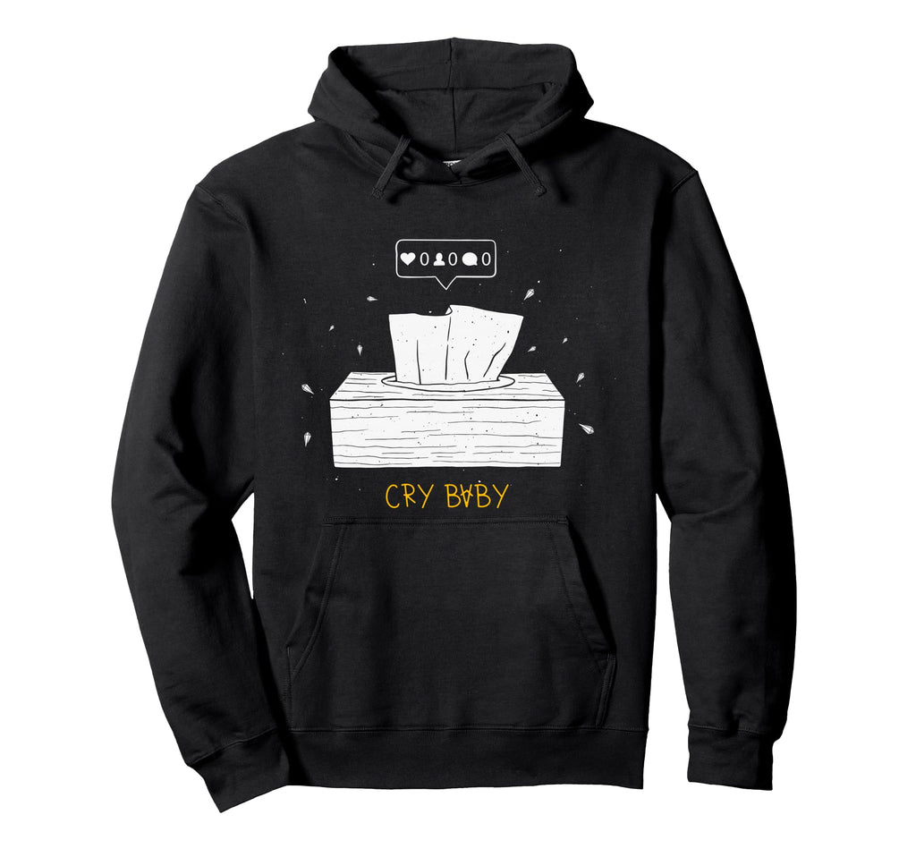 Cry Aesthetic Edgy Streetwear Hoodie - Custom Art Print Men Women - T-Shirt, Sweatshirt, Hoodie