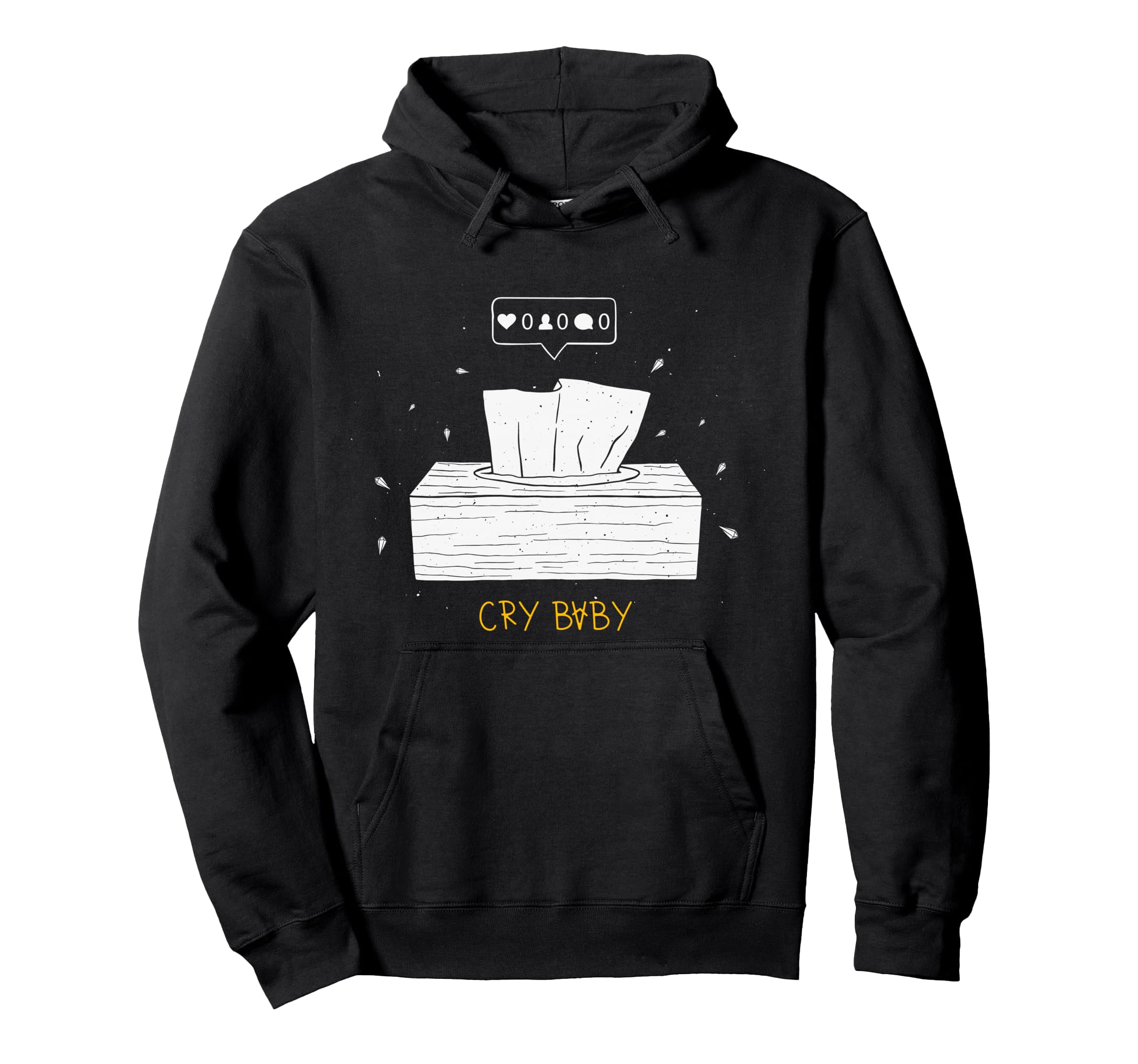 Cry Aesthetic Edgy Streetwear Hoodie - Custom Art Print Men Women - T-Shirt, Sweatshirt, Hoodie