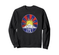 Distressed Tibet Flag Tibetan Pride Sweatshirt - Graphic Print Unisex - T-Shirt, Sweatshirt, Hoodie