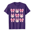 Baseball Coquette Bow Baseball Mom T-Shirt - Fun Novelty Design for Adults - T-Shirt, Sweatshirt, Hoodie