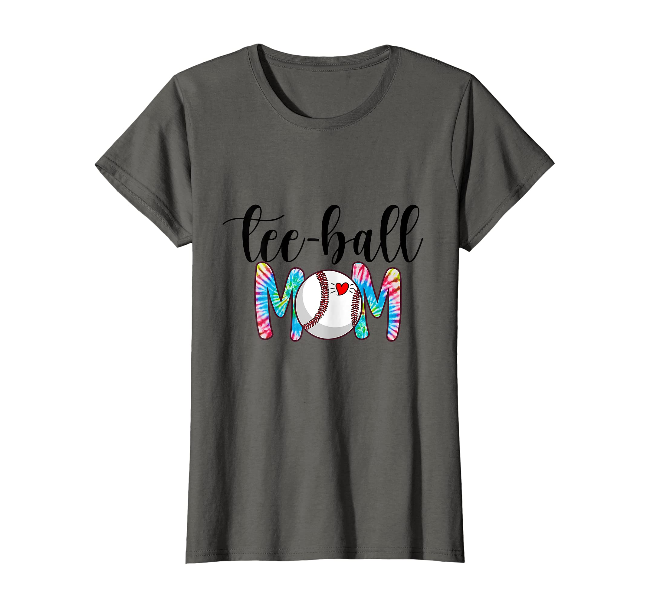 Womens Tball Mom Stuff Attire Tie Dye T-Shirt - Graphic Print for Adults - T-Shirt, Sweatshirt, Hoodie