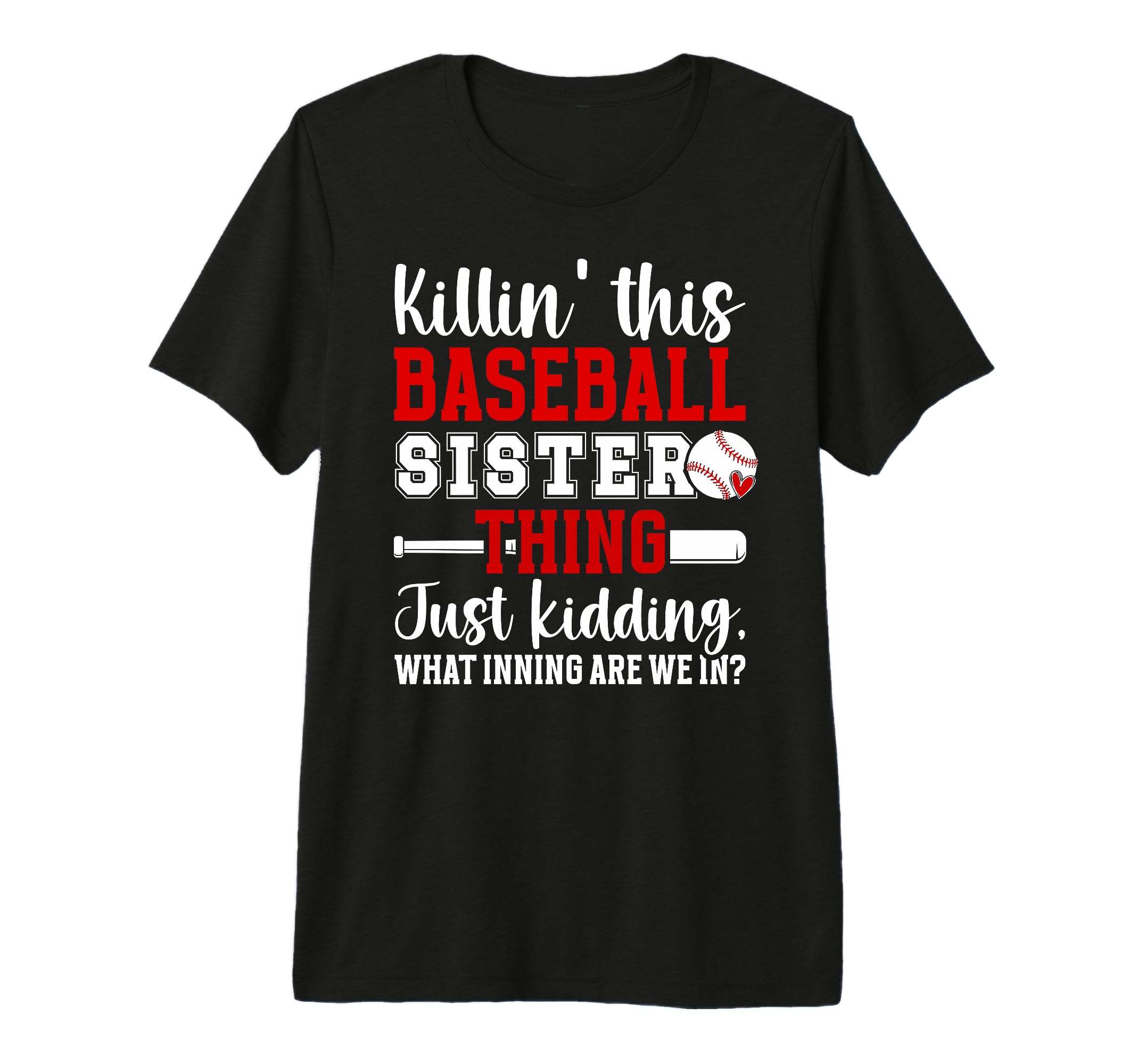 This Baseball Sister Thing Sister T-Shirt - Custom Art Print Unisex - T-Shirt, Sweatshirt, Hoodie