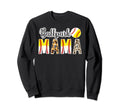 Ballpark Mama Softball Baseball Sweatshirt - Aesthetic Graphic Men Women - T-Shirt, Sweatshirt, Hoodie