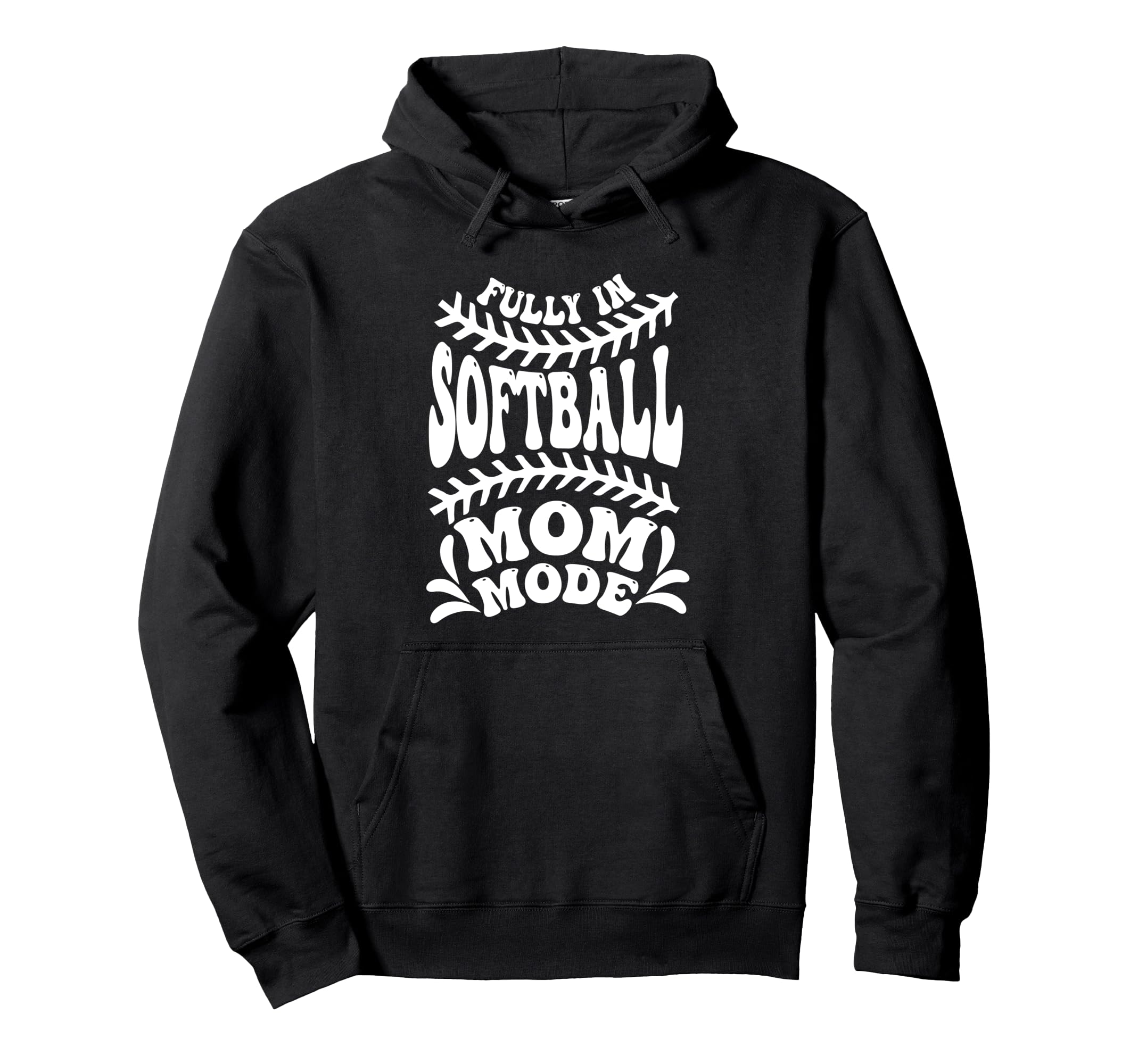 Softball Mom Mothers Day Baseball Hoodie - Custom Art Print Men Women - T-Shirt, Sweatshirt, Hoodie