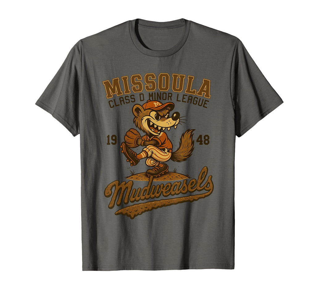 Missoula Mudweasels Minor League T-Shirt - Casual Everyday Wear Unisex - T-Shirt, Sweatshirt, Hoodie