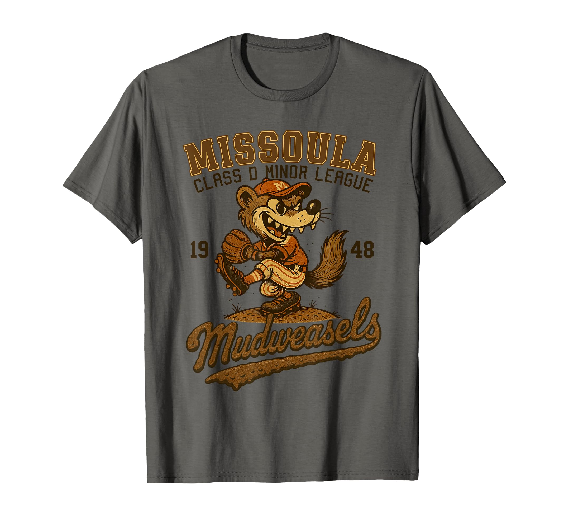 Missoula Mudweasels Minor League T-Shirt - Casual Everyday Wear Unisex - T-Shirt, Sweatshirt, Hoodie