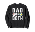Dad Both Proud Volleyball Sweatshirt - Aesthetic Graphic for Adults - T-Shirt, Sweatshirt, Hoodie