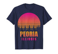 Peoria Illinois Il 70S 80S Souvenir T-Shirt - Streetwear Style Men Women - T-Shirt, Sweatshirt, Hoodie