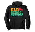 Old School Skaters Roller Skates Lover Hoodie - Aesthetic Graphic Unisex - T-Shirt, Sweatshirt, Hoodie
