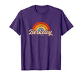 Berkeley California Ca Rainbow 70S T-Shirt - Minimalist Print for Adults - T-Shirt, Sweatshirt, Hoodie
