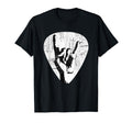 Hand Horns Punk Rock Guitar Pick Bass T-Shirt - Novelty Apparel Unisex - T-Shirt, Sweatshirt, Hoodie