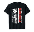 Proud Uncle Baseball Player Us Flag T-Shirt - Casual Everyday Wear Unisex - T-Shirt, Sweatshirt, Hoodie