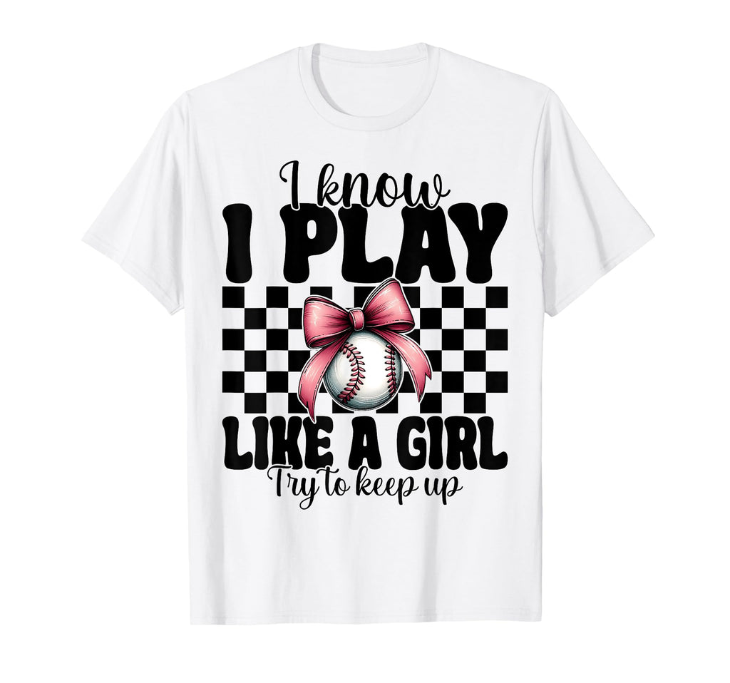 Baseball Mom Mama Coquette I Know I T-Shirt - Novelty Apparel Men Women - T-Shirt, Sweatshirt, Hoodie