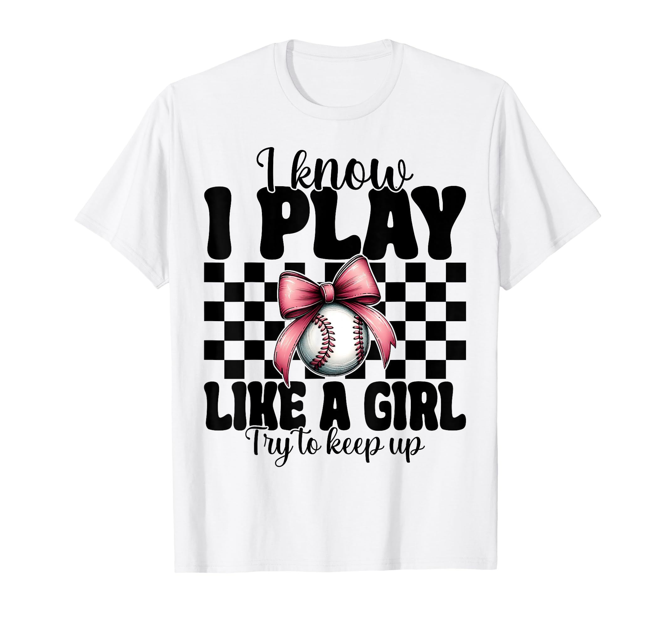 Baseball Mom Mama Coquette I Know I T-Shirt - Novelty Apparel Men Women - T-Shirt, Sweatshirt, Hoodie