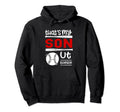 Thats My Son Out There Baseball Cheer Mom Hoodie - Minimalist Print Unisex - T-Shirt, Sweatshirt, Hoodie