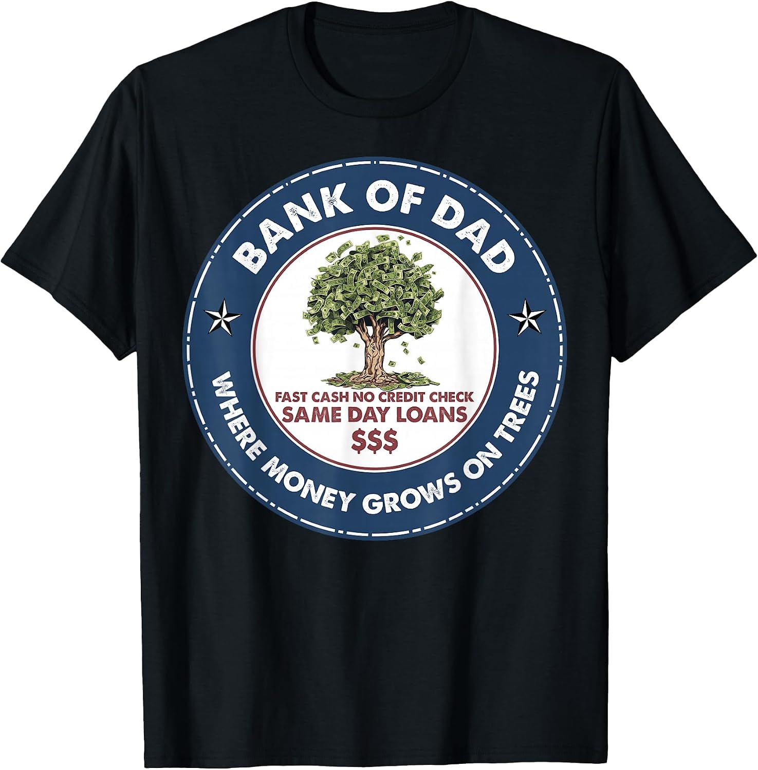 Father Bank Funny Dad Jokes - Adult & Kids T-Shirts, Sweatshirts & Hoodies apparel design preview 1