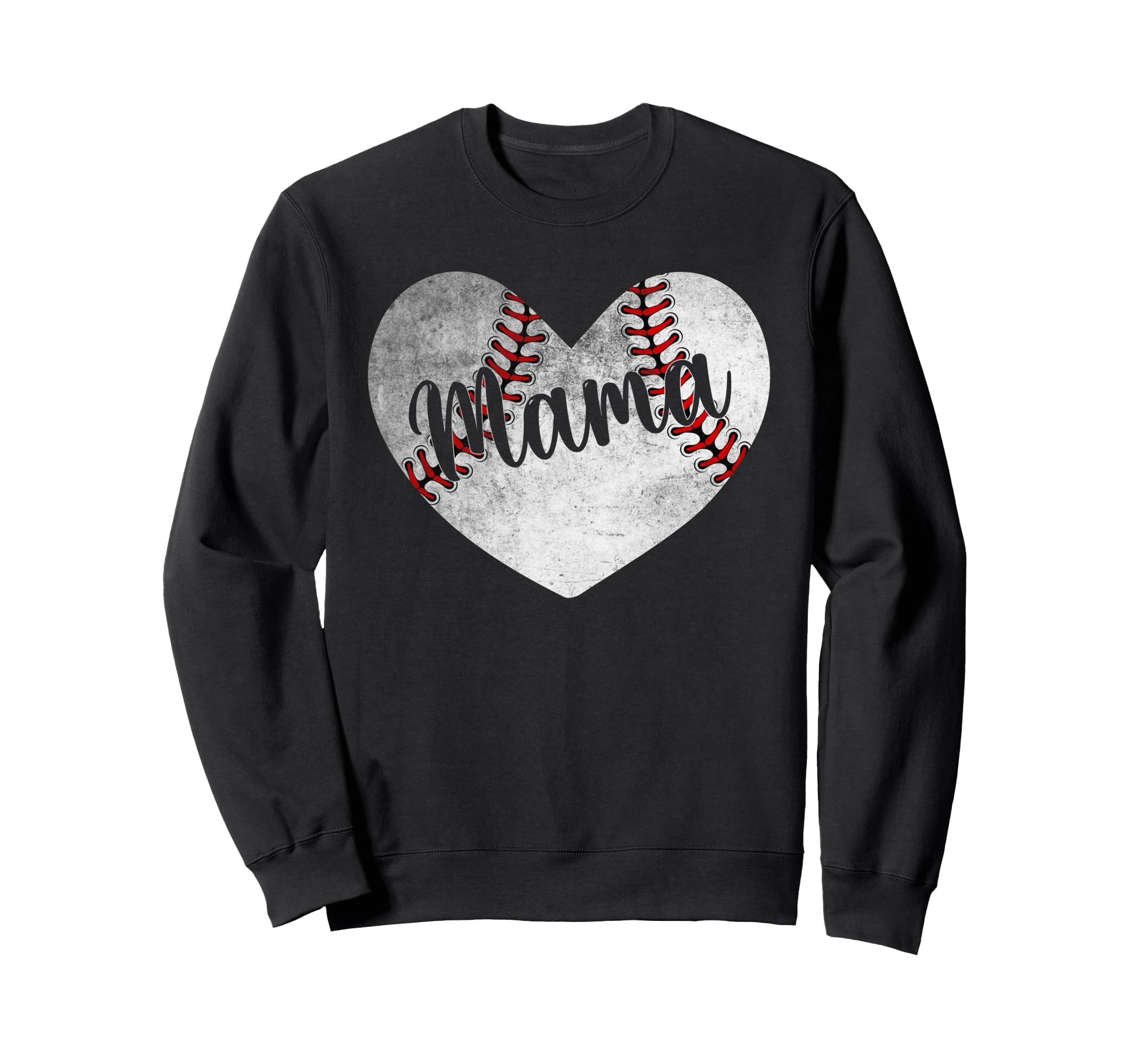 Baseball Mama Mom Mothers Day Sweatshirt - Custom Art Print Men Women - T-Shirt, Sweatshirt, Hoodie