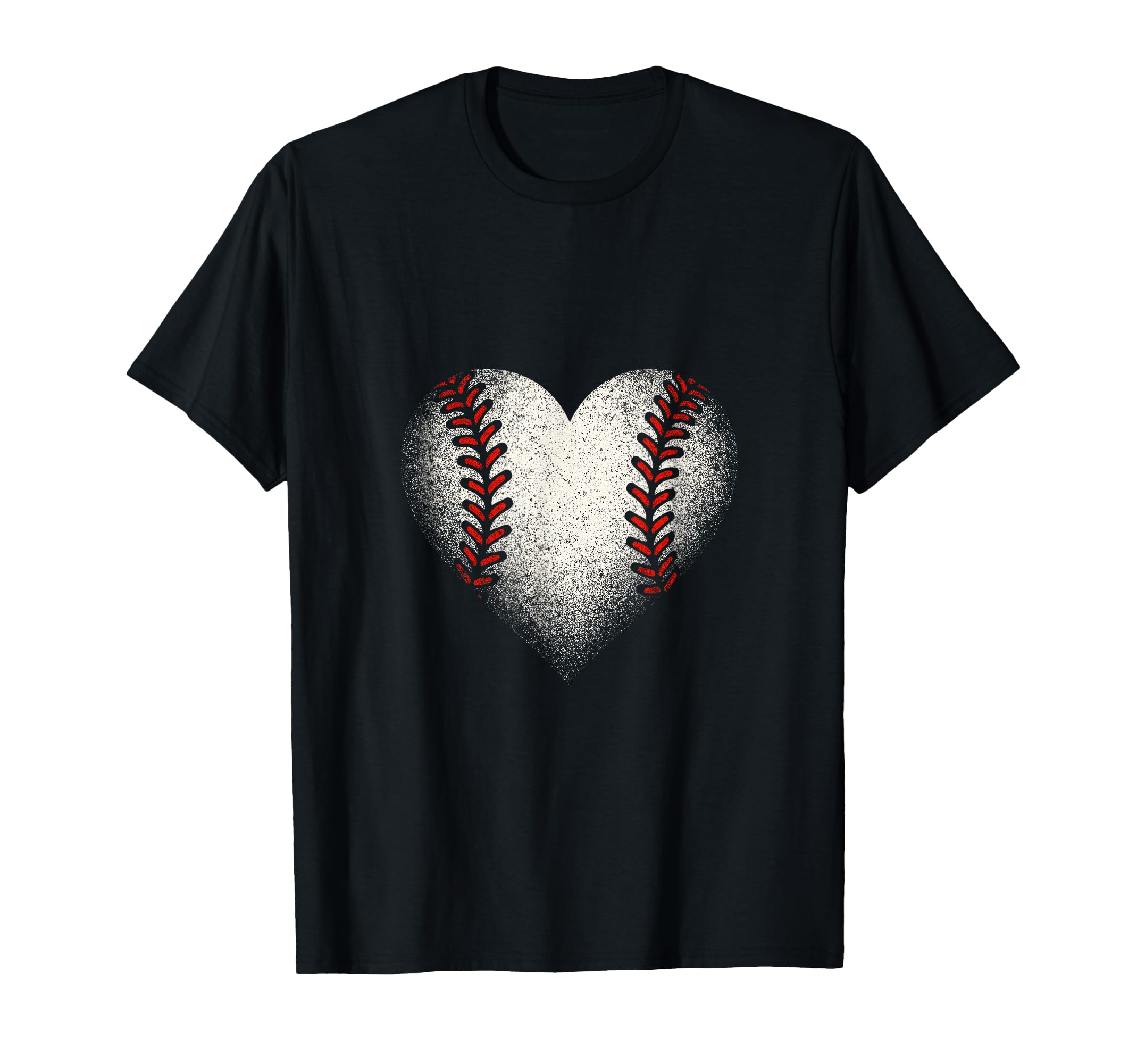 Baseball Heart Game Day Cheer Mama T-Shirt - Graphic Print Unisex - T-Shirt, Sweatshirt, Hoodie