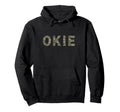 Oklahoma Digital Camo Okie Distressed Hoodie - Custom Art Print for Adults - T-Shirt, Sweatshirt, Hoodie