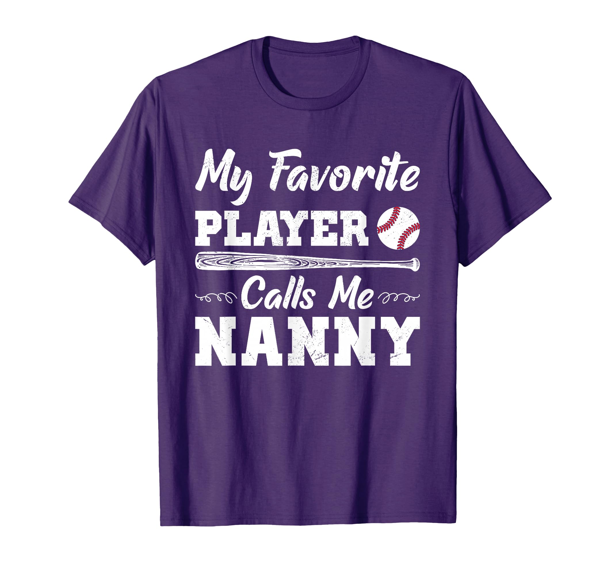 My Favorite Player Calls Me Nanny T-Shirt - Unique Graphic for Adults - T-Shirt, Sweatshirt, Hoodie