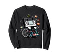 Wheelchair Cassette Player Music Sweatshirt - Minimalist Print for Adults - T-Shirt, Sweatshirt, Hoodie