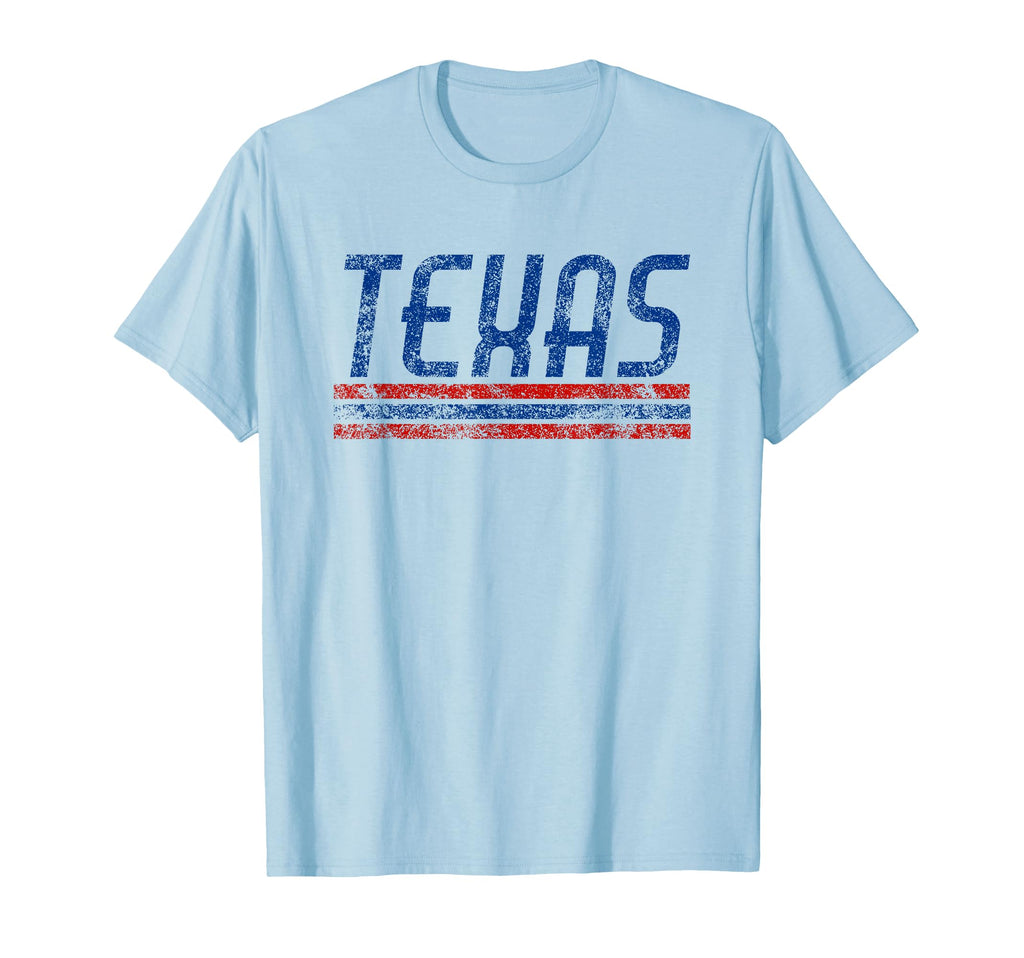 Texas Weathered Stripe Throwback T-Shirt - Aesthetic Graphic for Adults - T-Shirt, Sweatshirt, Hoodie