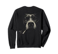 Pitbull Smoking Pipe Glasses Sweatshirt - Streetwear Style for Adults - T-Shirt, Sweatshirt, Hoodie