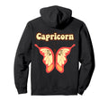 Sagittarius Zodiac Butterfly Boho Hoodie - Streetwear Style Men Women - T-Shirt, Sweatshirt, Hoodie