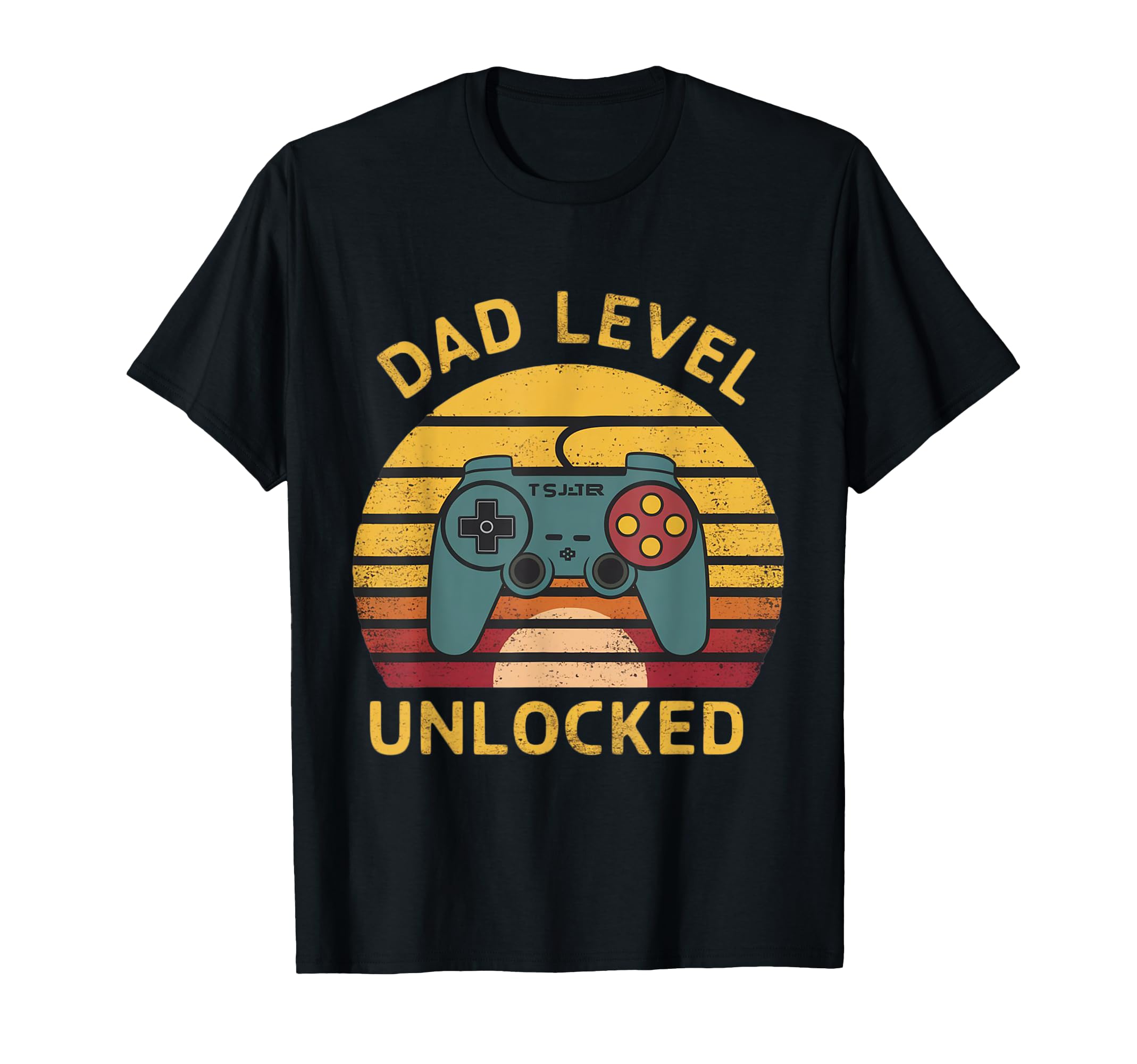 Dad Level Unlocked Funny New Dad Gifts T-Shirt - Custom Art Print Unisex - T-Shirt, Sweatshirt, Hoodie