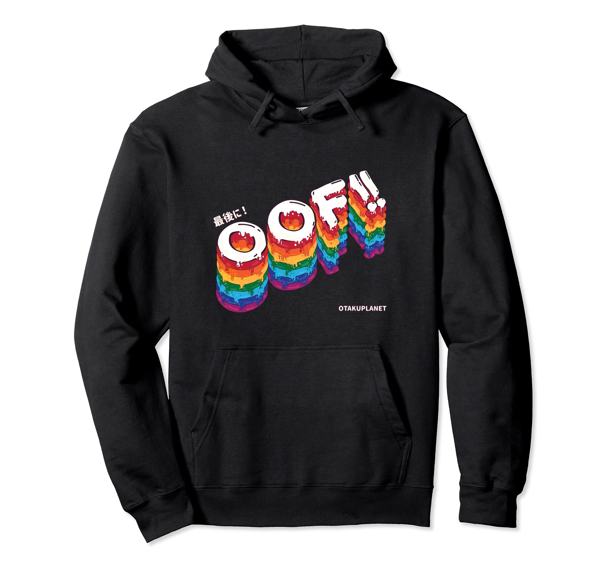 Oof Funny Meme Kawaii Japanese Hoodie - Streetwear Style Men Women - T-Shirt, Sweatshirt, Hoodie
