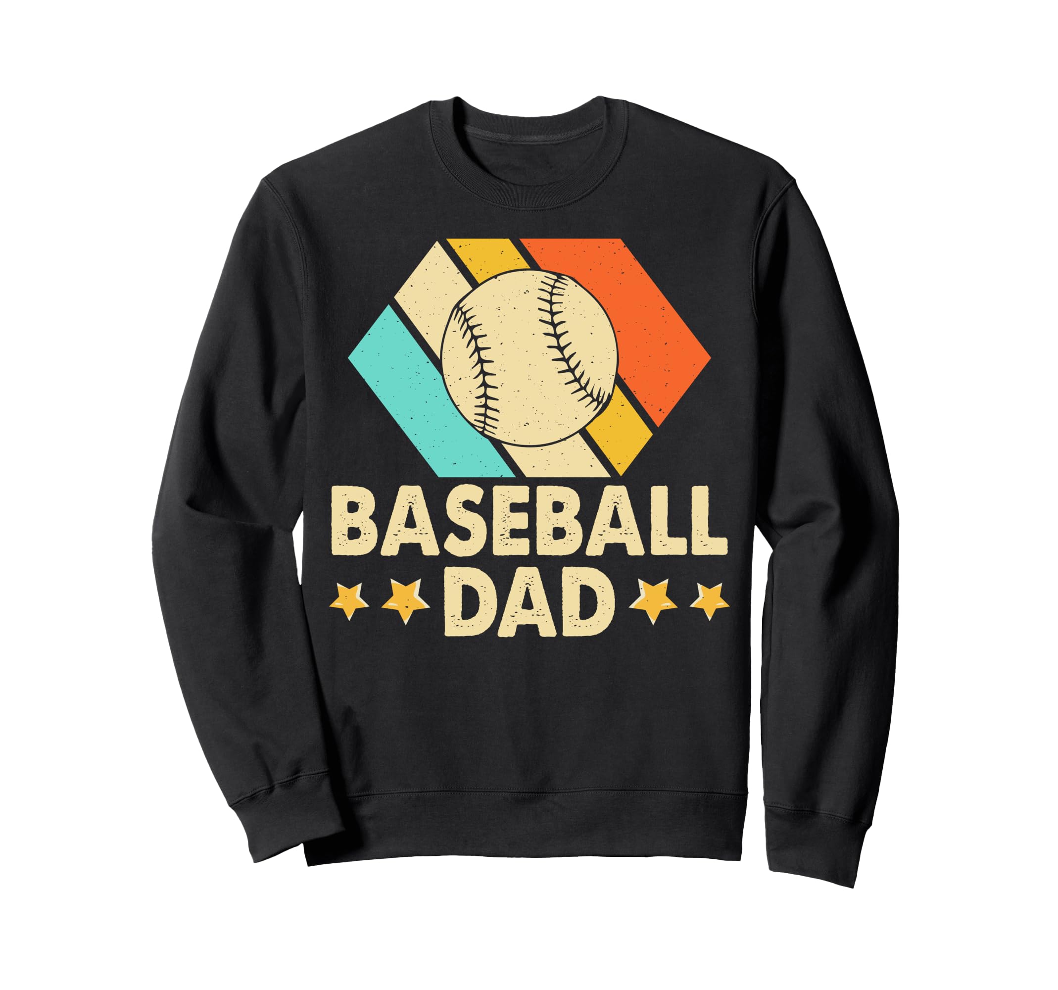 Baseball Dad Funny Fathers Day Papa Sweatshirt - Unique Graphic for Adults - T-Shirt, Sweatshirt, Hoodie