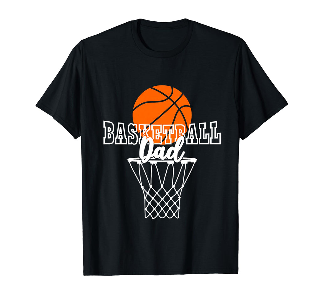 Basketball Dad Happy Fathers Day Wife T-Shirt - Trendy Graphic Unisex - T-Shirt, Sweatshirt, Hoodie