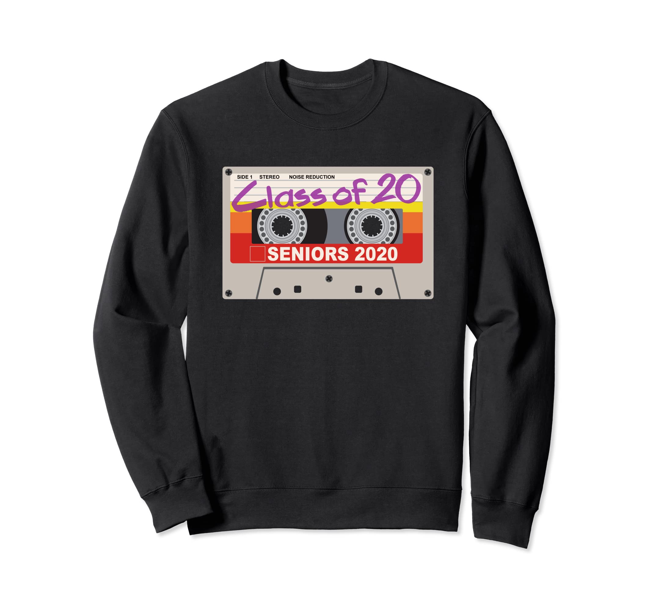 Class 2020 Cassette Tape Senior Gift Sweatshirt - Novelty Apparel Men Women - T-Shirt, Sweatshirt, Hoodie