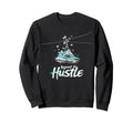 Respect Hustle Old School Sweatshirt - Casual Everyday Wear for Adults - T-Shirt, Sweatshirt, Hoodie