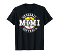 Baseball Softball Mimi Softball Baseball T-Shirt - Unique Graphic Unisex - T-Shirt, Sweatshirt, Hoodie